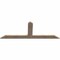 Ekena Millwork Portland Smooth Timber Gable Bracket, Douglas Fir, 72"W x 27"H x 1 1/2"D x 5 1/2"F, 9/12 Pitch GBW072X27X0206POR00SDF - alternate 5